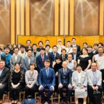 TKSK株式会社創業10周年記念祝賀会の集合写真