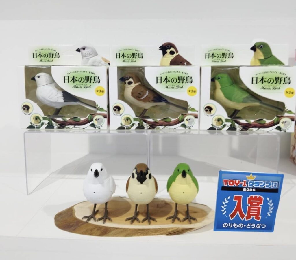 貴重！THE LIFE OF BIRDS 吹替有り セット 日本の野鳥music birdがおもちゃビジネスフェア2026で開催された【TOY